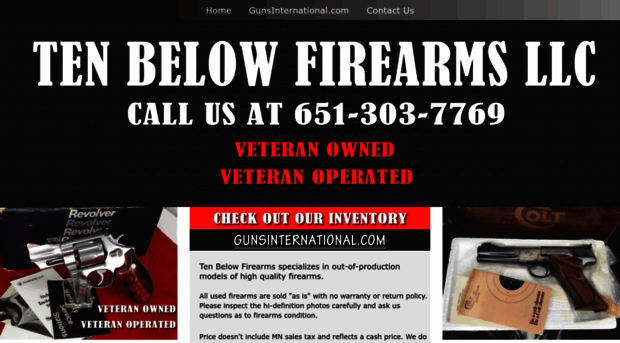 tenbelowfirearms.com