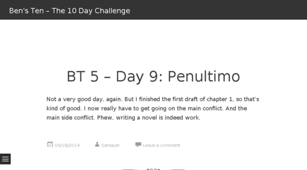 tendaychallenge.wordpress.com