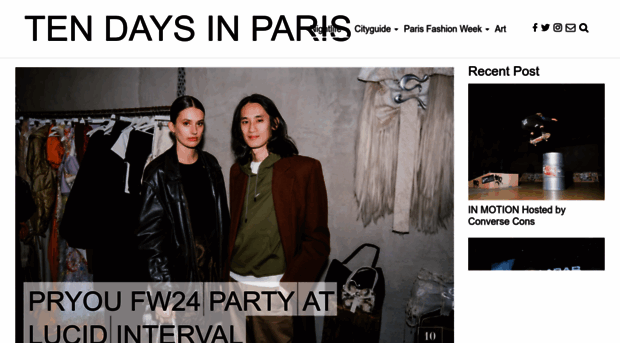 tendaysinparis.com