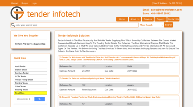 tenderinfotech.com