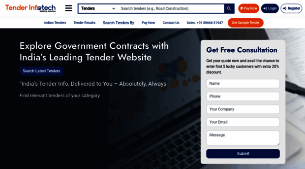 tenderinfotech.in