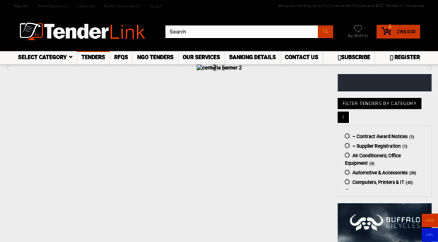 tenderlink.co.zw