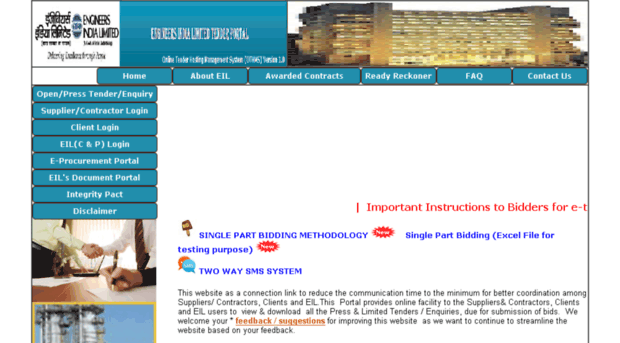 tenders.eil.co.in