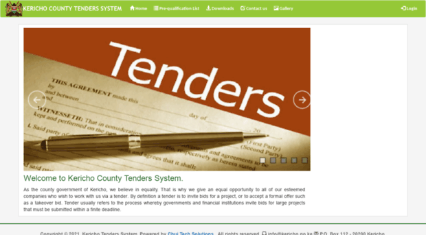 tenders.kericho.go.ke