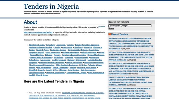 tenders.nigeriang.com