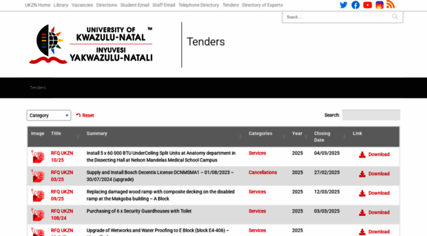 tenders.ukzn.ac.za