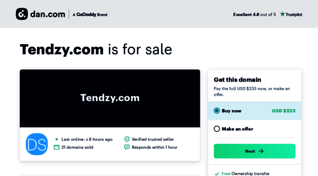 tendzy.com