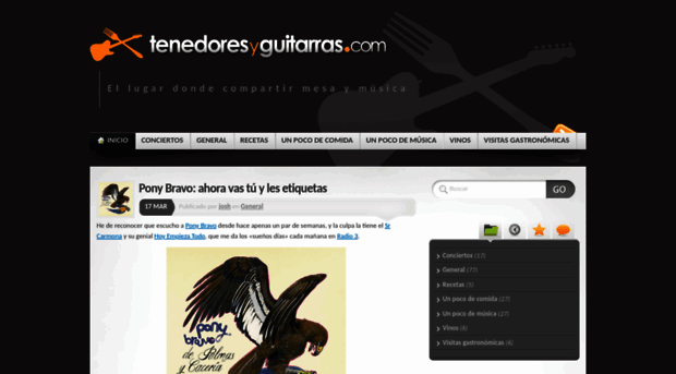 tenedoresyguitarras.com