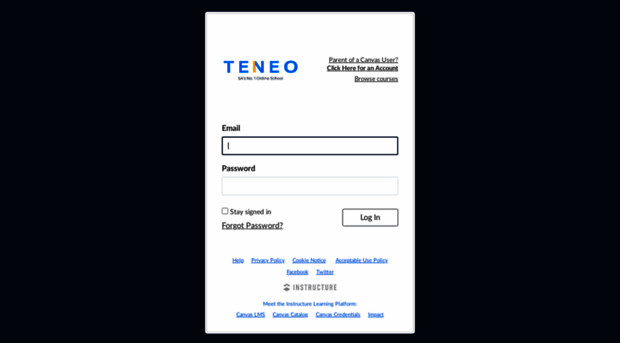 teneo.instructure.com