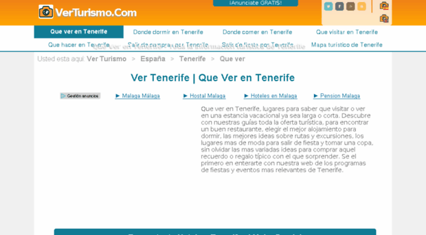 tenerife.verturismo.com