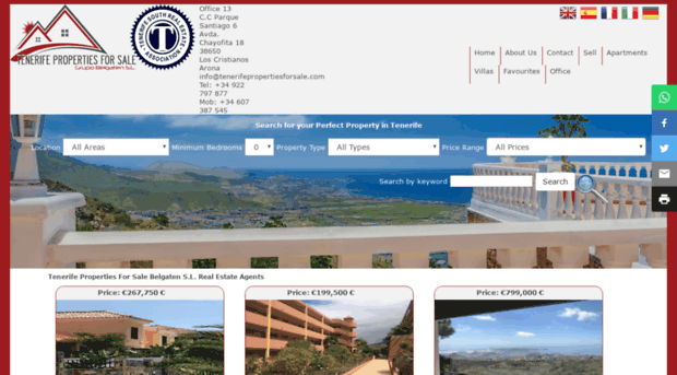 tenerifepropertiesforsale.com