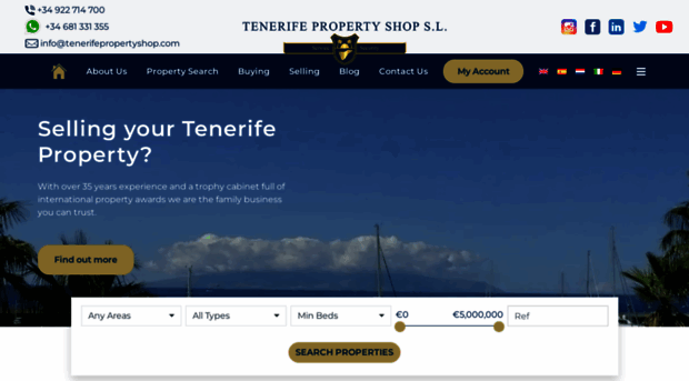 tenerifepropertyshop.com