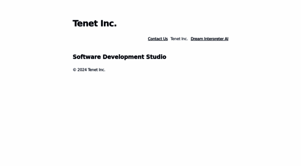 tenetinc.io