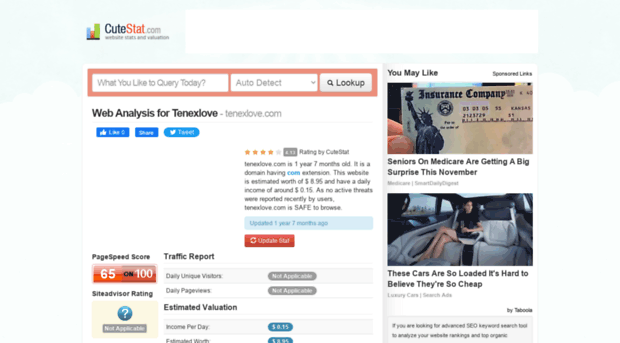 tenexlove.com.cutestat.com