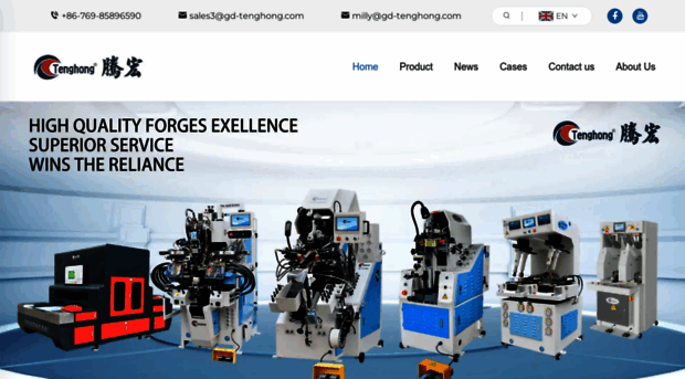 tenghongmachinery.com