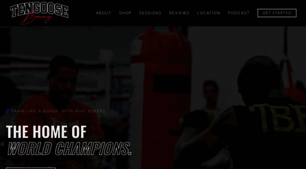 tengooseboxing.com