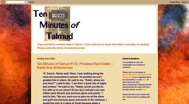 tenminutesoftalmud.blogspot.com