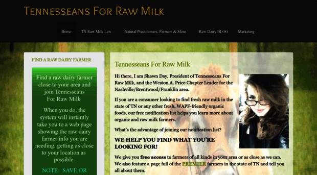 tennesseansforrawmilk.com