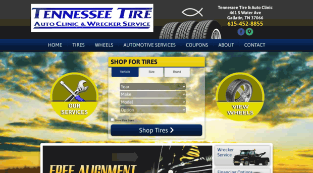 tennesseetireandautoclinic.com