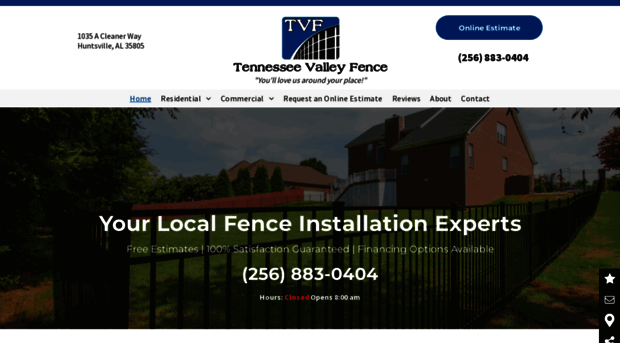 tennesseevalleyfence.com