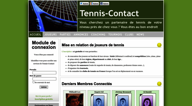 tennis-contact.com