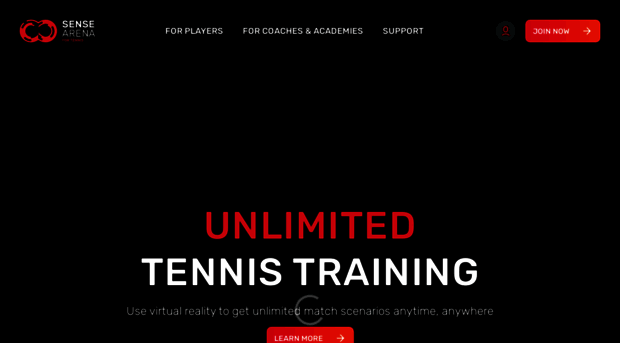 tennis.sensearena.com