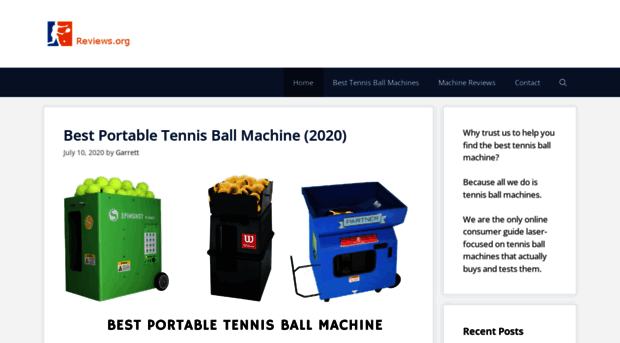 tennisballmachinereviews.org