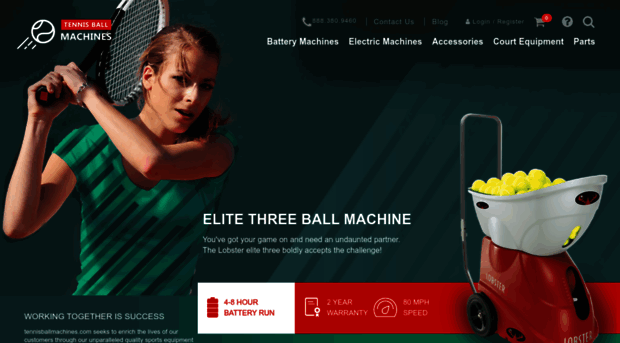 tennisballmachines.com