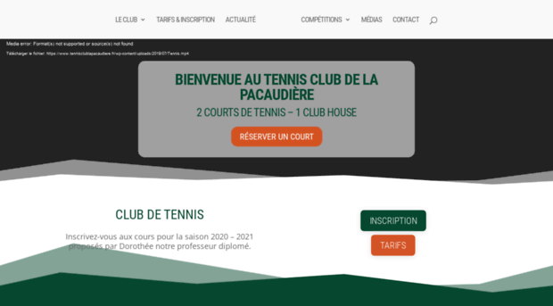 tennisclublapacaudiere.fr