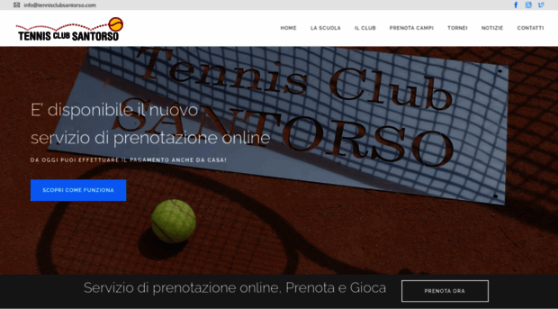 tennisclubsantorso.com