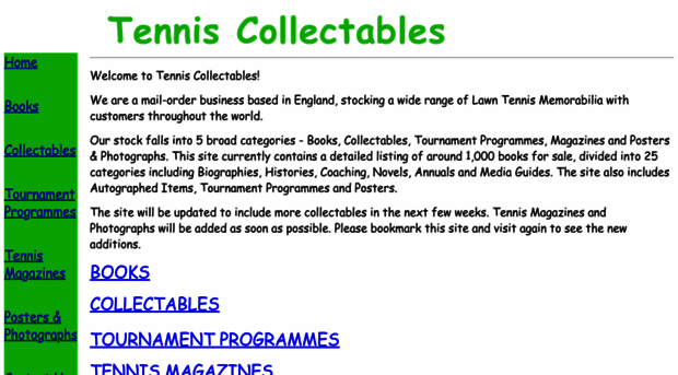 tenniscollectables.com