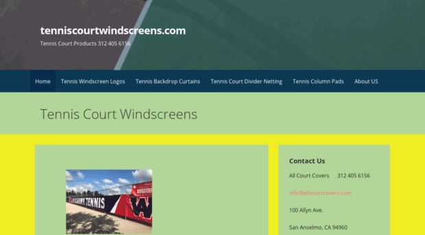 tenniscourtwindscreens.com