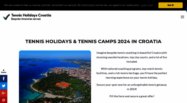 tennisholidayscroatia.com