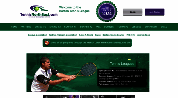 tennisnortheast.com