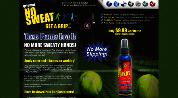 tennisnosweat.com