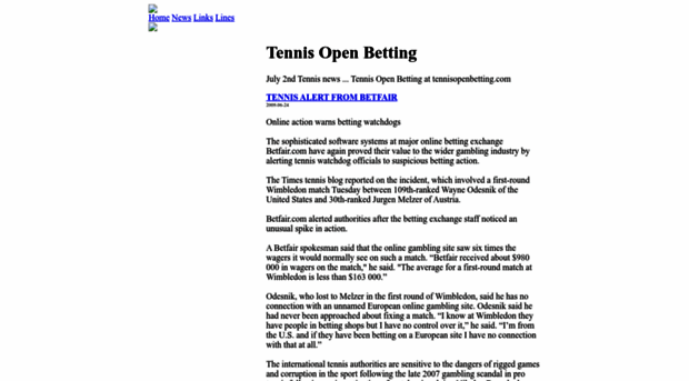 tennisopenbetting.com