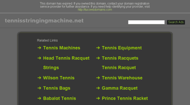 tennisstringingmachine.net