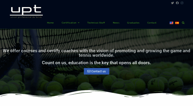 tennisuptinternational.com