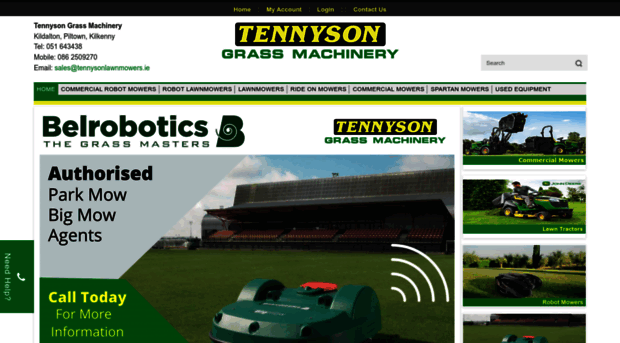 tennysonlawnmowers.ie