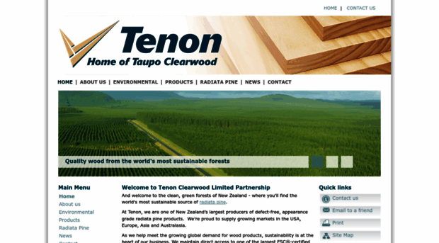 tenonclearwood.com