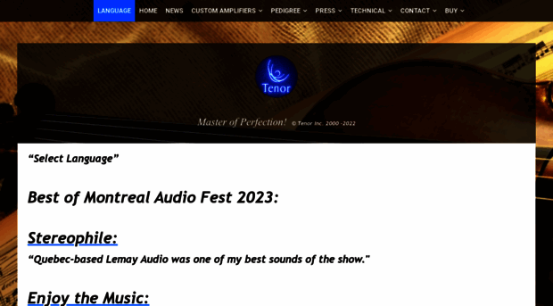 tenoraudio.com