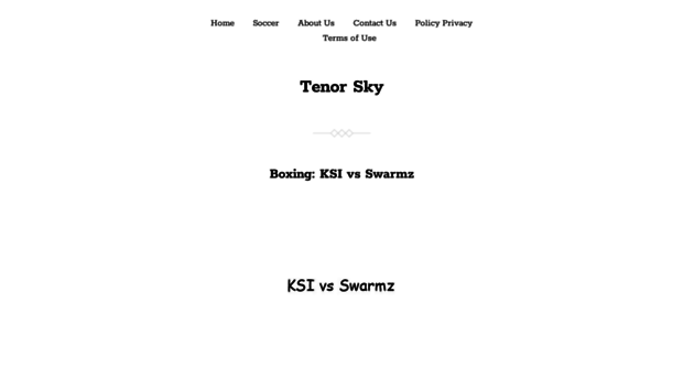 tenorsky.com