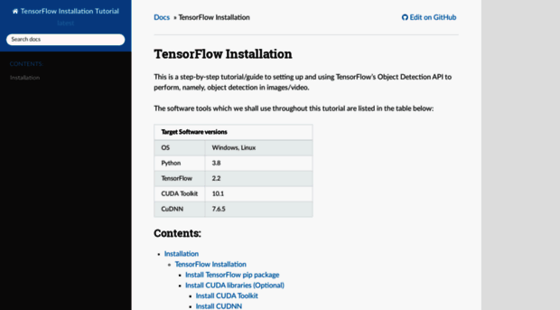 tensorflow2objectdetectioninstallation.readthedocs.io