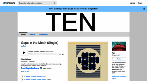 tenthegreat.bandcamp.com