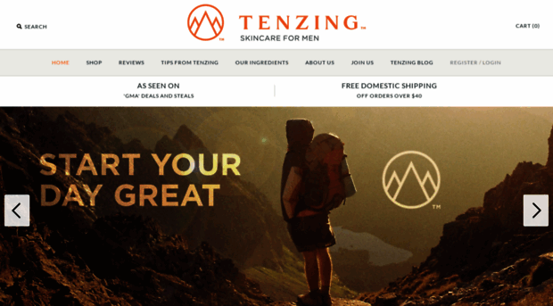 tenzingskincare.com