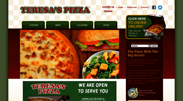 teresaspizza.com