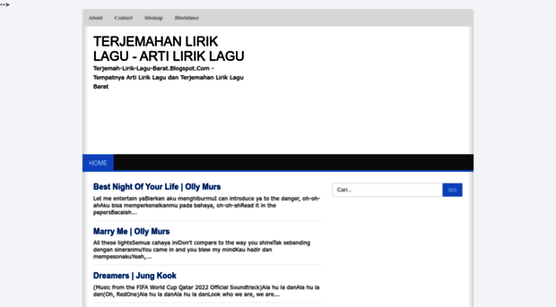 terjemah-lirik-lagu-barat.blogspot.nl