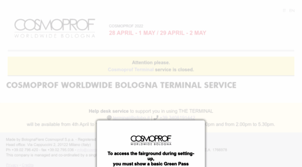 terminal.cosmoprof.it