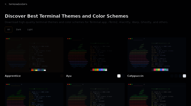 terminalcolors.com