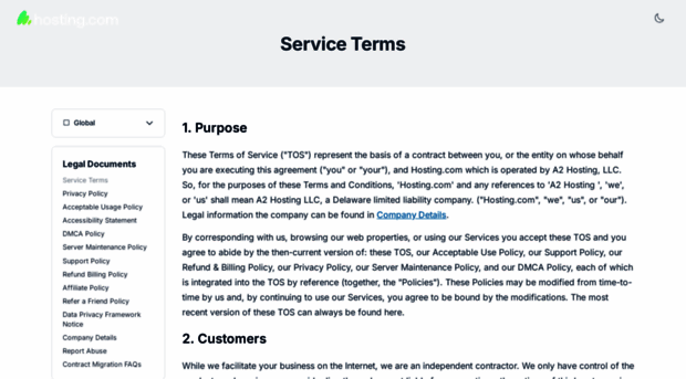 terms.hosting.com